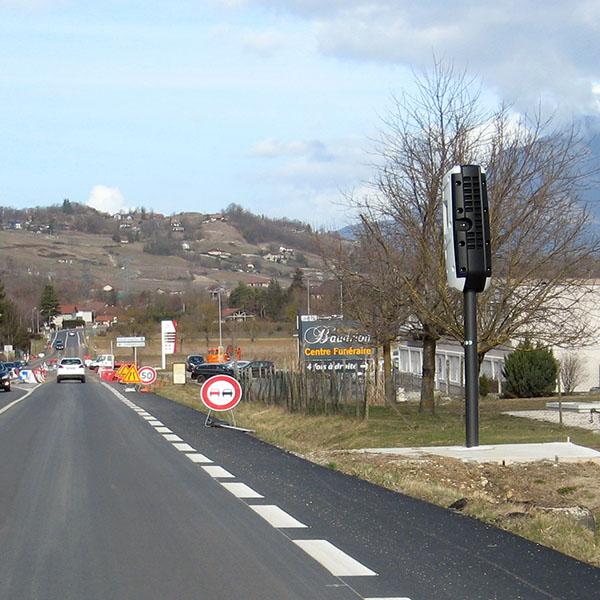 Photo du radar automatique de Chapareillan (D1090)