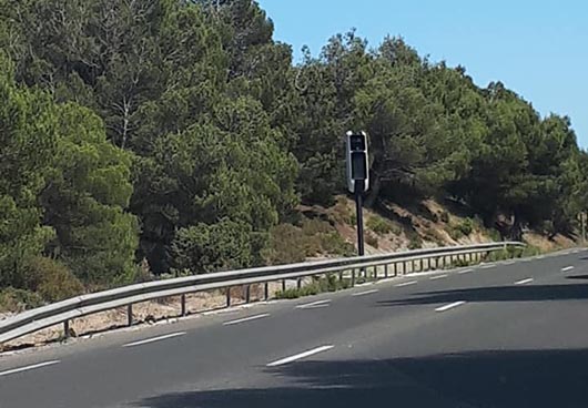 Photo du radar automatique de Narbonne (D32)