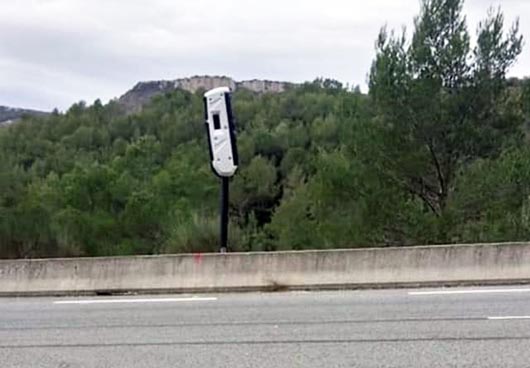 Photo du radar automatique de Cuers (D43)