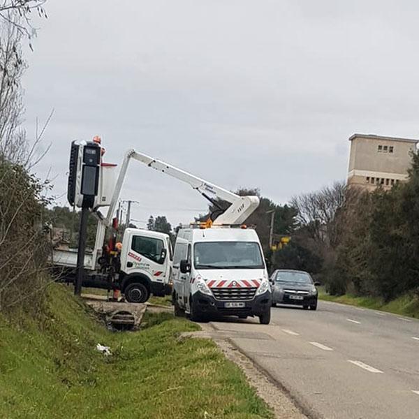 Photo 1 du radar automatique de Saint-Maximin-la-Sainte-Baume