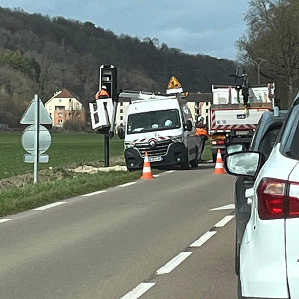 Photo du radar automatique de Bar-sur-Seine (D671)