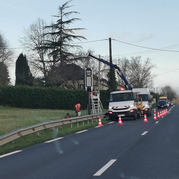 Photo du radar automatique de Allassac (D901)