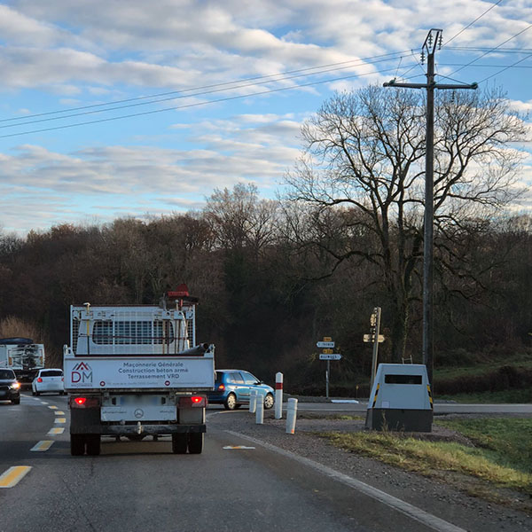 Photo du radar automatique de Allinges (D903)