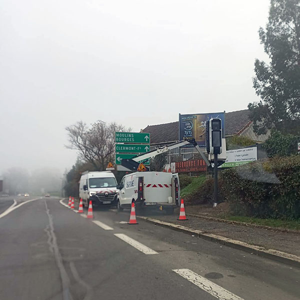 Photo du radar automatique de Nevers (D907)