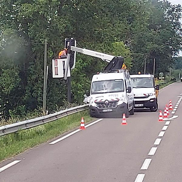 Photo 1 du radar automatique de Saint-Gein