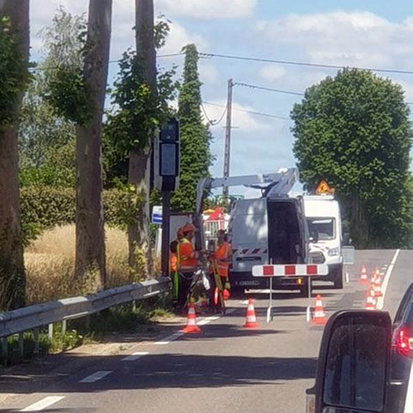 Photo 1 du radar automatique de Saint-Trivier-sur-Moignans