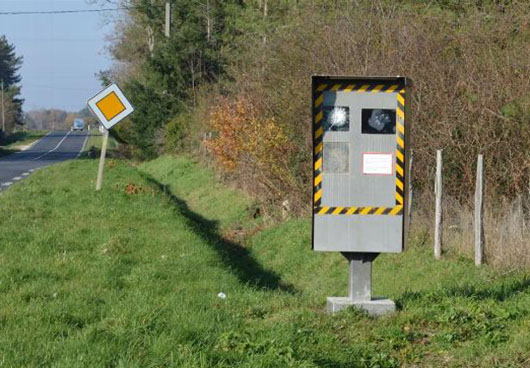 Photo 1 du radar automatique de Les Bordes