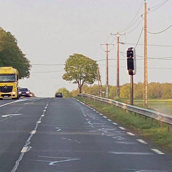 Photo du radar automatique de Flacey (N10)