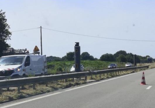 Photo du radar automatique de Plouigneau (N12)