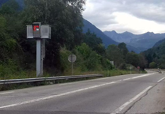 Photo 1 du radar automatique de Mrens-les-Vals