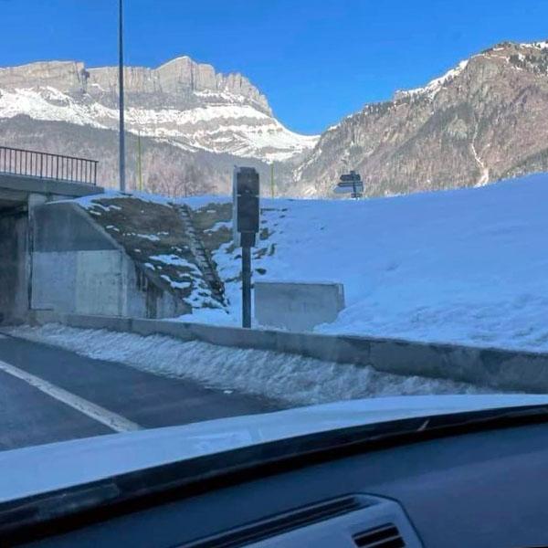 Photo du radar automatique de Les Houches (N205)