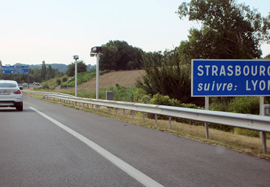 Photo du radar automatique de Srzin-de-la-Tour (A48)