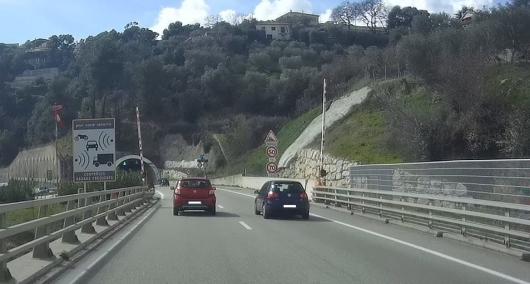 Photo du radar automatique de Nice (A8)