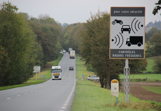 Photo 1 du radar automatique de Bellenglise