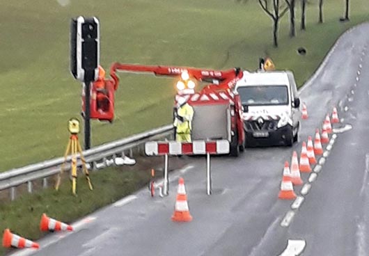 Photo du radar automatique de Malavillers (D156)