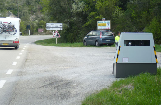 Photo du radar automatique de Brouzet-ls-Als (D6)