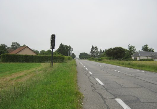 Photo du radar automatique de Marbois (D840)