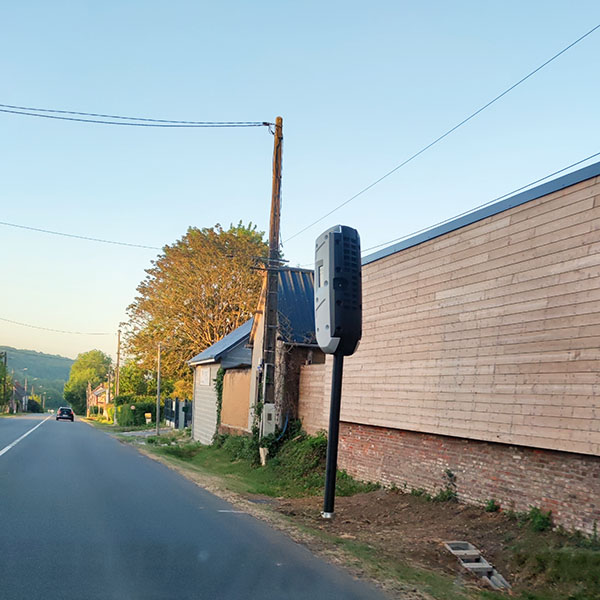 Photo du radar automatique de Fontaine-Lavaganne (D901)