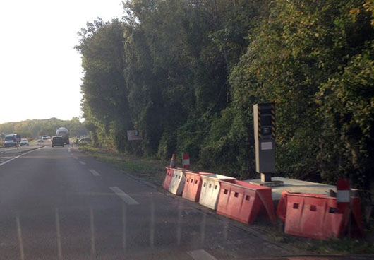 Photo 1 du radar automatique de Courcelles-Sapicourt