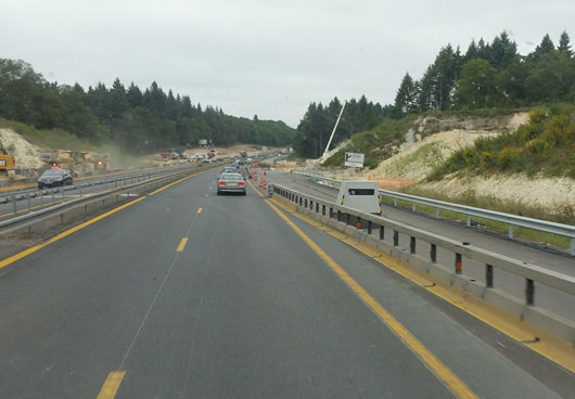 Photo du radar automatique de Veigne (A10)