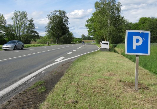 Photo du radar automatique de Pierremande (D1)