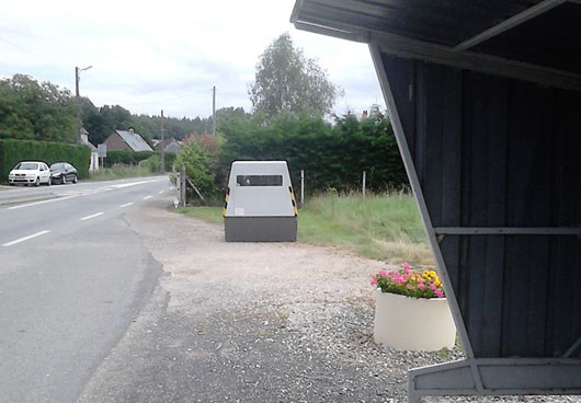 Photo du radar automatique de Fontaine-la-Guyon (D24)