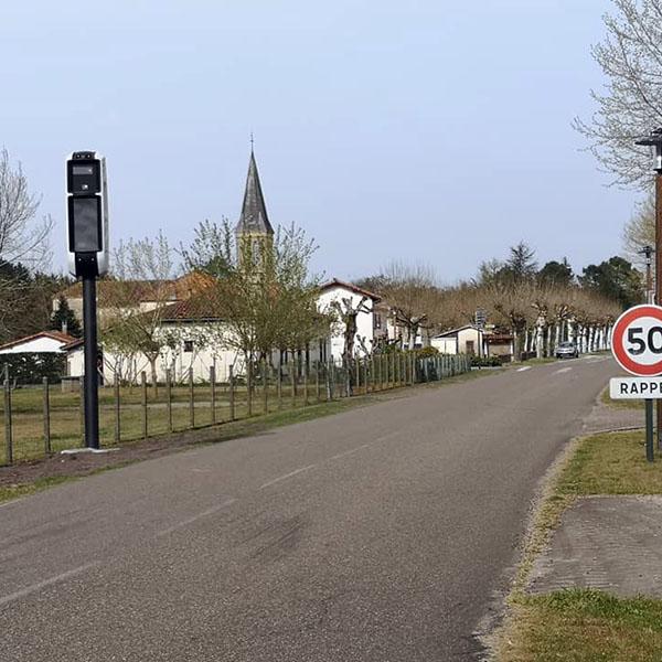 Photo du radar automatique de Callen (D4)