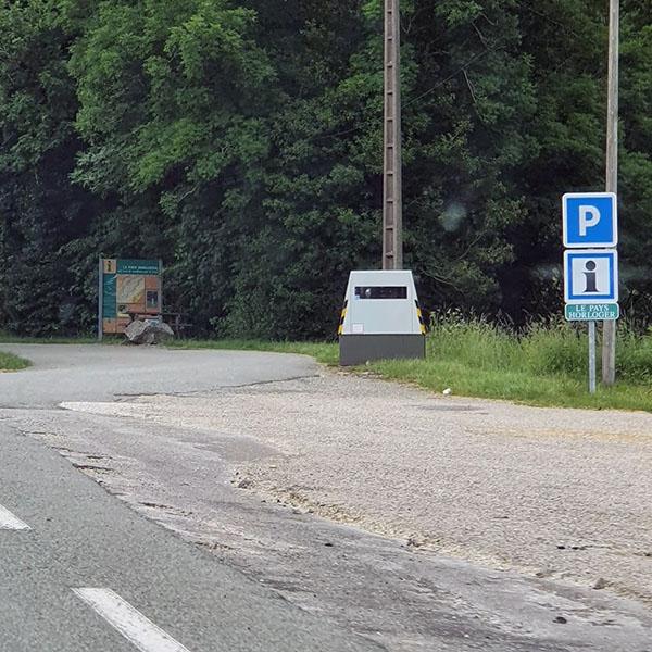 Photo du radar automatique de Montandon (D437)