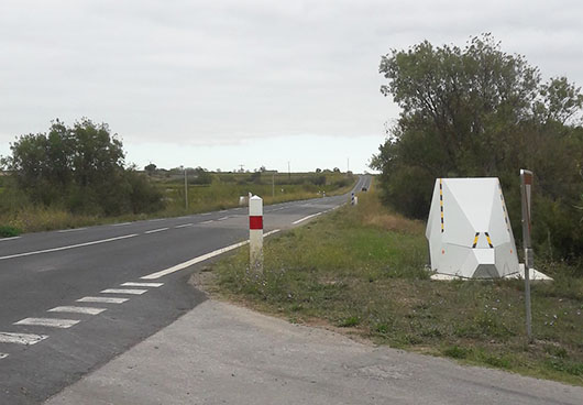 Photo du radar automatique de Marseillan (D51)