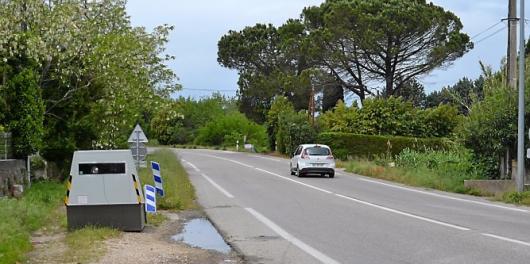 Photo du radar automatique de Bagnols-sur-Ceze (D6)