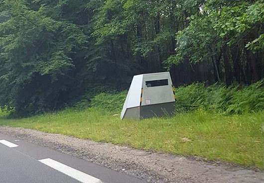 Photo 1 du radar automatique de Fontainebleau