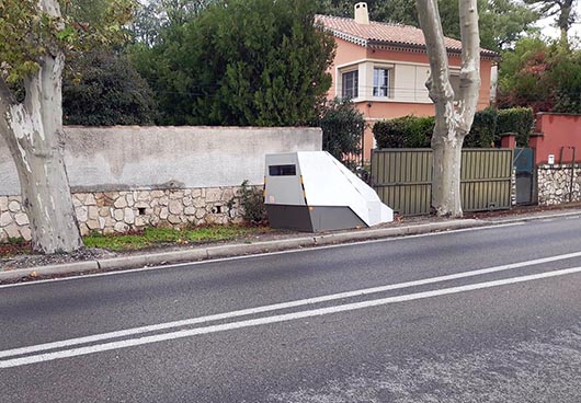 Photo 1 du radar automatique de Bagnols-sur-Cze