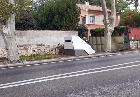 Photo 1 du radar automatique de Bagnols-sur-Cze