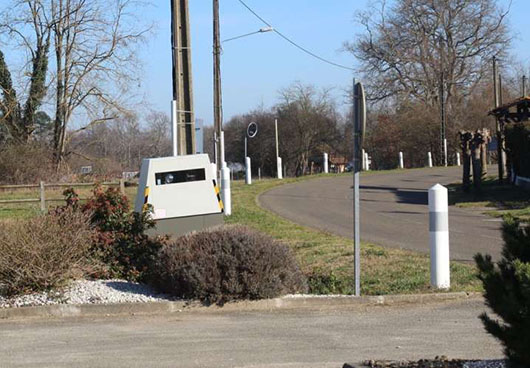 Photo du radar automatique de Gabarret (D656)