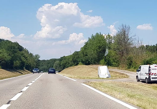 Photo du radar automatique de Gros-Rderching (D662)