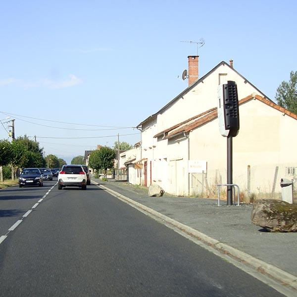 Photo du radar automatique de Gajoubert (D951)