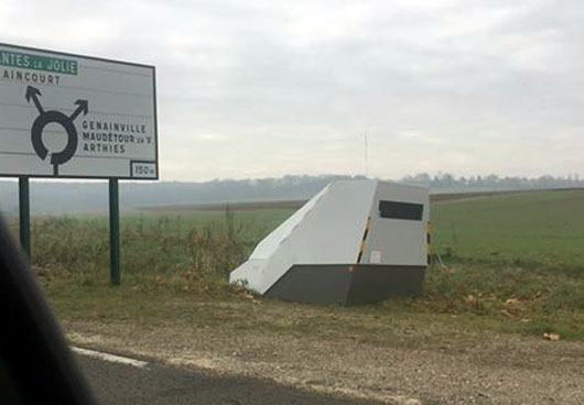 Photo du radar automatique de Arthies (D983)