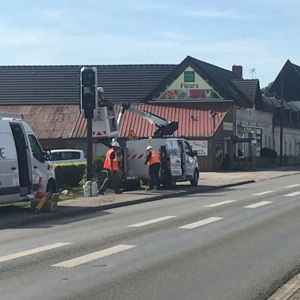 Photo du radar automatique de Bavincourt (N25)