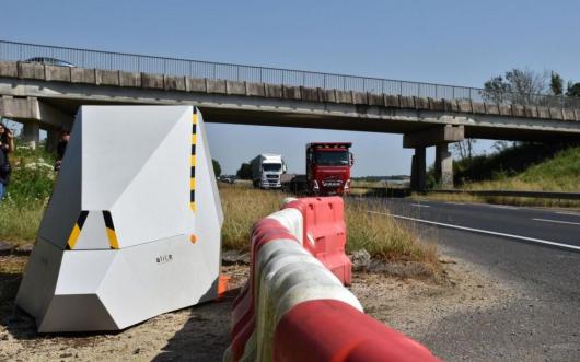 Photo du radar automatique de La Houssaye-en-Brie (D1036)