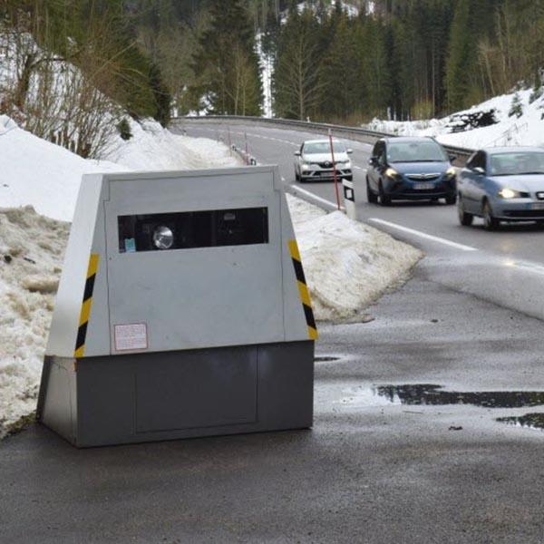 Photo du radar automatique de La Cluse-et-Mijoux (N57)