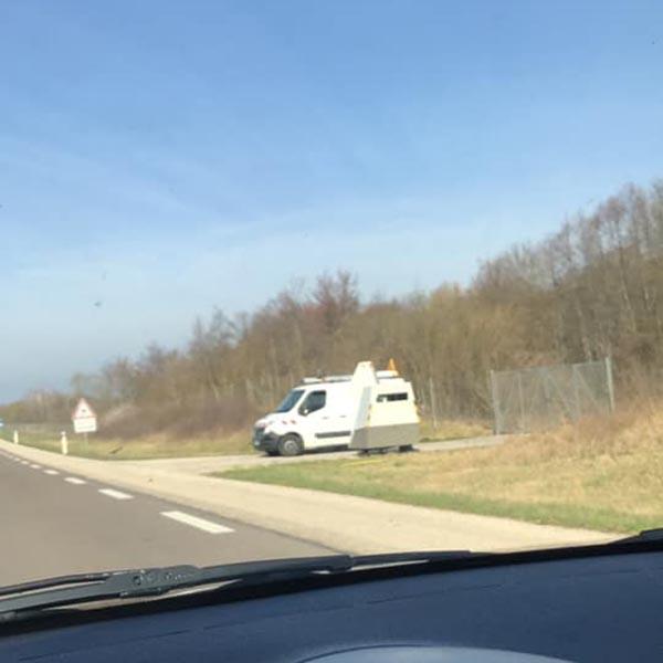 Photo du radar automatique de Poligny (N83)