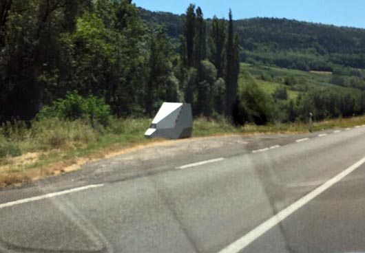 Photo 1 du radar automatique de Poligny