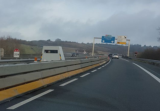 Photo du radar automatique de Isques (A16)