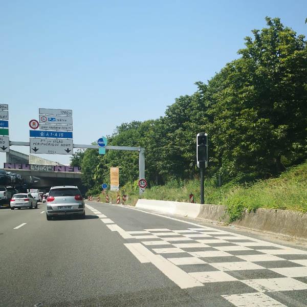 Photo du radar automatique de Montreuil (A3)