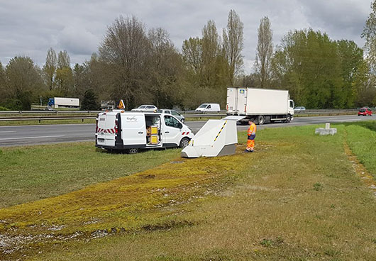 Photo du radar automatique de Bruges (A630)