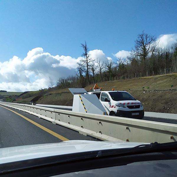 Photo du radar automatique de Le Crest (A75)