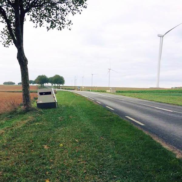 Photo du radar automatique de Fransures (D1001)