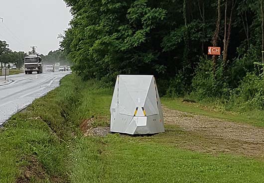 Photo 1 du radar automatique de Gaillan-en-Mdoc