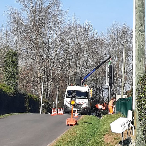 Photo du radar automatique de Saint-Martin-de-Seignanx (D126)