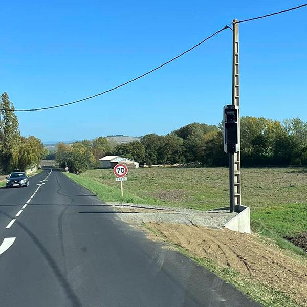 Photo du radar automatique de Saint-Julien-de-Coppel (D229)